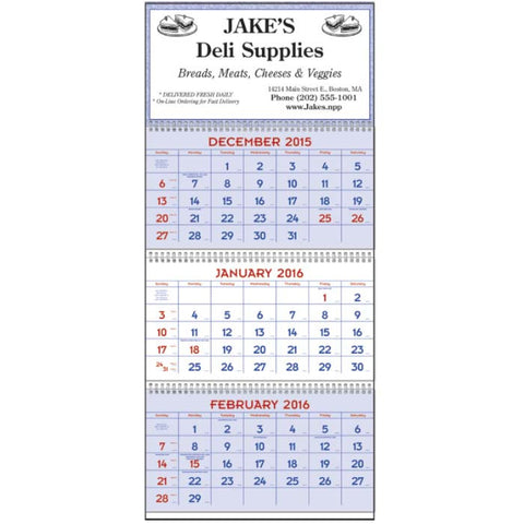 Red & Blue Commercial Planner