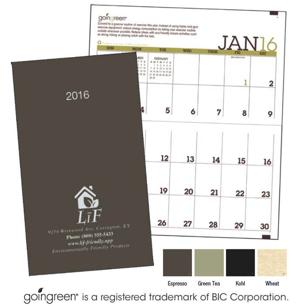 goingreen Monthly Pocket Planner