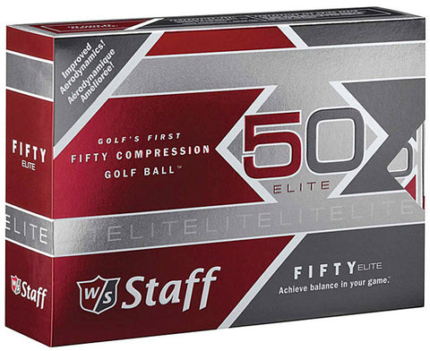 Wilson 50 Elite Golf Ball Std Serv