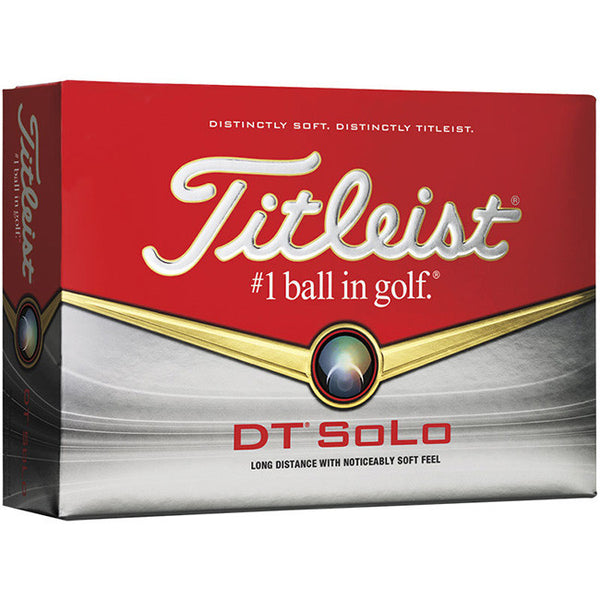 Titleist DT Solo Golf Ball Std Serv