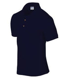 Gildan DryBlend Pocketed Jersey Sport Shirt Navy