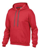 Gildan Premium CottonTM Ring Spun Fleece Hooded Sweatshirt Red