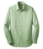 Coal Harbour Mini Stripe Woven Shirt Wintergreen