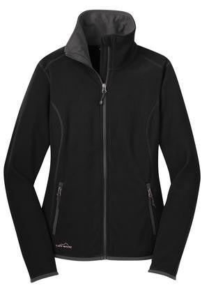 Eddie Bauer Full Zip Vertical Fleece Ladies' Jacket Black