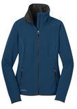Eddie Bauer Full Zip Vertical Fleece Ladies' Jacket Deep Sea Blue