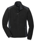 Eddie Bauer Sherpa Full-Zip Fleece Jacket Black/Grey