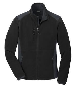 Eddie Bauer Sherpa Full-Zip Fleece Jacket Black/Grey