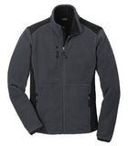 Eddie Bauer Sherpa Full-Zip Fleece Jacket Grey/Black