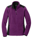 Eddie Bauer Sherpa Ladies? Full-Zip Fleece Jacket Concord/Grey