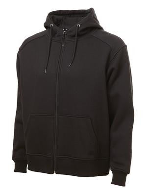 ATC Pro Fleece Full Zip Hooded Sweatshirt Black