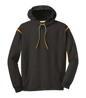 ATC PTech Fleece VarCITY Hooded Sweatshirt Black/Gold