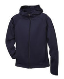 ATC PTech Fleece Hooded Girls' Jacket True Navy