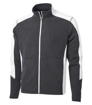 Coal Harbour Everyday Fleece Colour Block Jacket Graphite/White