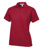 Coal Harbour SilkTouch Pique Ladies' Sport Shirt Red