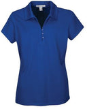 Coal Harbour Fine Jacquard Ladies' Sport Shirt Hyper Blue