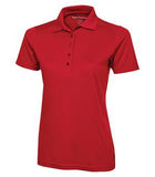 Coal Harbour Double-Mesh Ladies' Sport Shirt Red