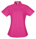 Coal Harbour Easy Care Short Sleeve Ladies' Shirt Tropical Pink
