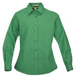 Coal Harbour Easy Care Long Sleeve Ladies' Shirt Court Green