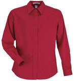 Coal Harbour Easy Care Long Sleeve Ladies' Shirt Red