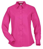 Coal Harbour Easy Care Long Sleeve Ladies' Shirt Tropical Pink