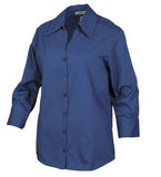 Coal Harbour Easy Care 3/4 Sleeve Ladies' Shirt Mediterranean Blue