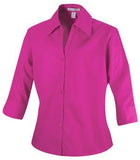 Coal Harbour Easy Care 3/4 Sleeve Ladies' Shirt Tropical Pink