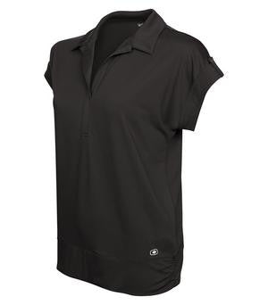OGIO Microstripe Ladies' Polo Blacktop