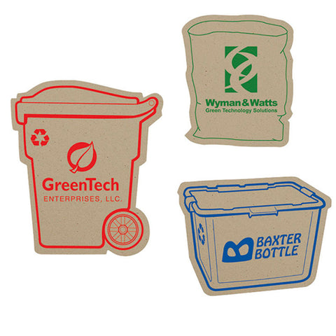 Recycled Paper Magnet - Large Recycle Bin 2 5/8 x 3