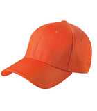 New Era Structured Stretch Cotton Cap Orange