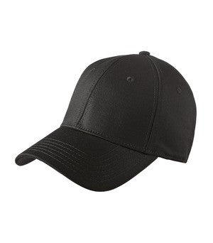 New Era Performance Stretch Acrylic Structured Cap Black