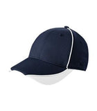 New Era Contrast Piped BP Performance Cap Deep Navy/White