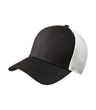 New Era Stretch Mesh Youth Cap Black/White