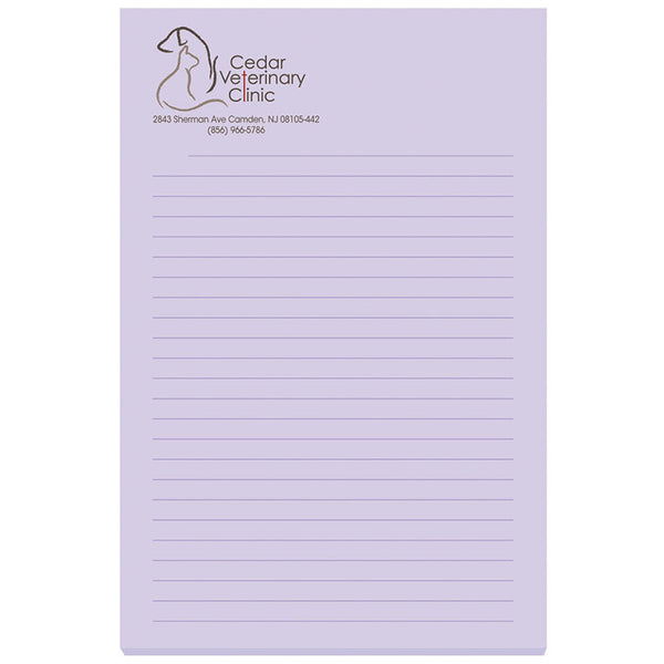 4" x 6" Adhesive Notepads Recycled - 100-Sheet