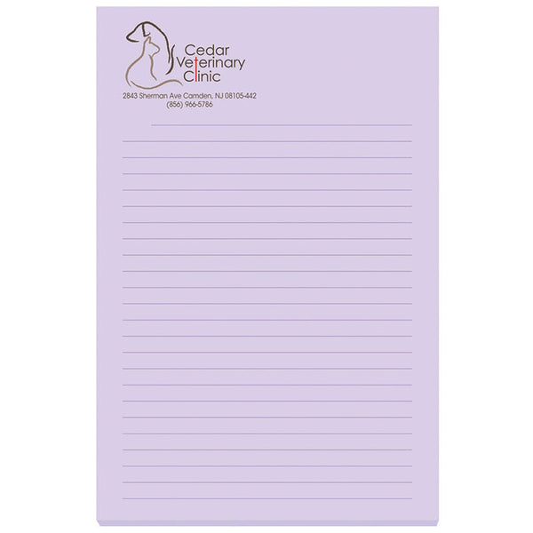 4" x 6" Adhesive Notepads   - 25-Sheet