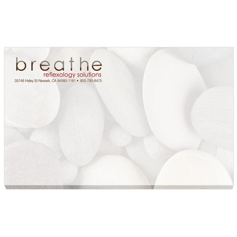 5" x 3" Adhesive Notepads Recycled - 100-Sheet