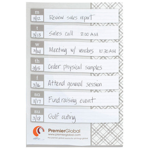 6" x 9" Adhesive Notepads - 25-Sheet