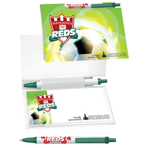 Booklet w/ Notepad and Mini Writing Instrument - w/ Mini Clic Stic