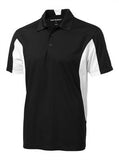 Coal Harbour Snag Resistant Colour Block Sport Shirt Black/White