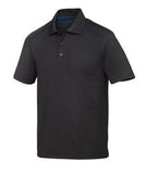 Coal Harbour Snag Resistant Contrast Inset Sport Shirt Black/Royal