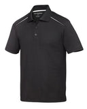 Coal Harbour Snag Resistant Contrast Inset Sport Shirt Black/White