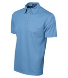 Coal Harbour Snag Resistant Contrast Stitch Sport Shirt Blue Lake/Iron Grey