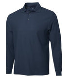 Coal Harbour Silk Touch Pique Long Sleeve Sport Shirt Navy