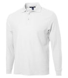 Coal Harbour Silk Touch Pique Long Sleeve Sport Shirt White