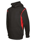 ATC PTech Fleece VarCITY Hooded Youth Sweatshirt Black/Red