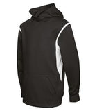 ATC PTech Fleece VarCITY Hooded Youth Sweatshirt Black/White