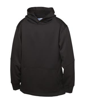 ATC PTech Fleece  Hooded Youth Sweatshirt Black