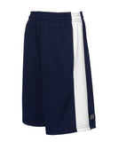 ATC A-Game Colour Block Youth Shorts True Navy/White