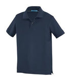 Coal Harbour Silk Touch Pique Youth Sport Shirt Navy