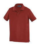 Coal Harbour Silk Touch Pique Youth Sport Shirt Red